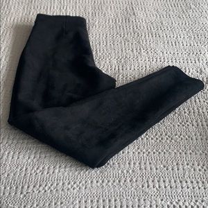 Suede Zara leggings